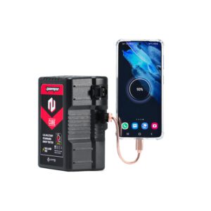 N CUBE Phone charging-160W-195W-290W-390W-12A-15A-22A-26A-Gentree-Gen Energy-batteries-v mount-D tap-USB-power-video-cine-lightning