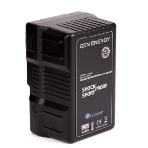 G-B100-290W-12A_Gen Energy-batteries-v mount-D tap-USB-power-video-chargers