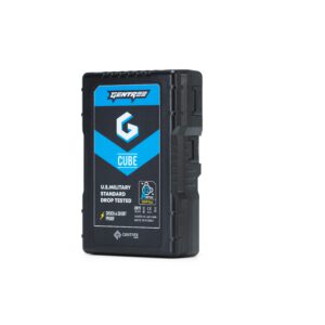G CUBE 98W-160W-195W-290W-390W-12A-15A-22A-26A-Gentree-Gen Energy-batteries-vmount-dtap-USB-power-video-cine-lightning