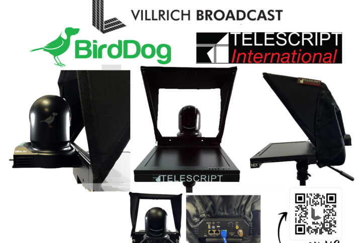 Telescript’s newest offering, the PTZMini is debuting at NAB 2023!