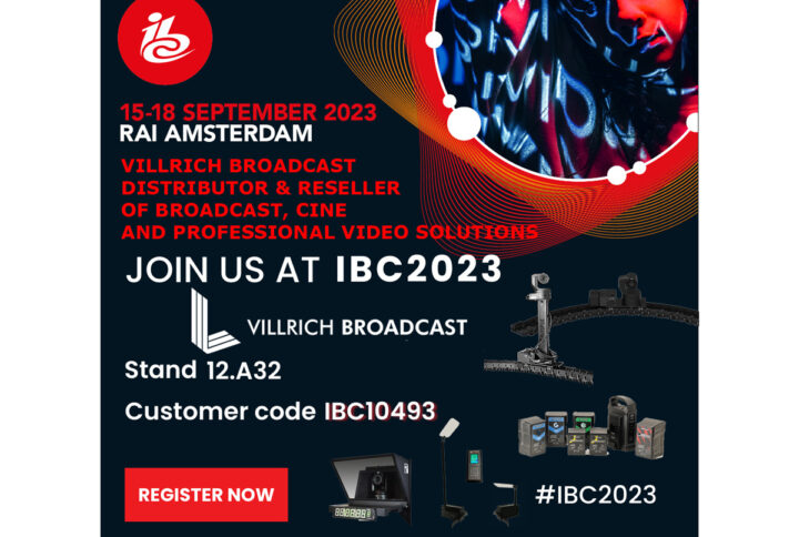 IBC SHOW 2023 | AMSTERDAM RAI | STAND 12.A32