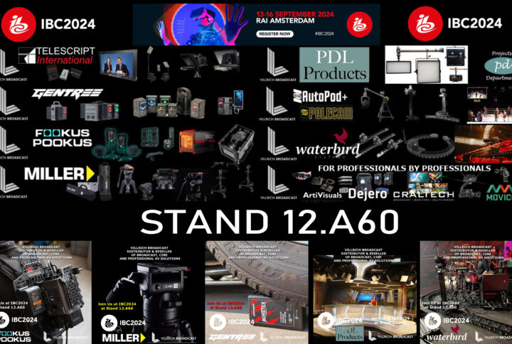 IBC SHOW 2024 | AMSTERDAM | RAI | STAND 12.A60