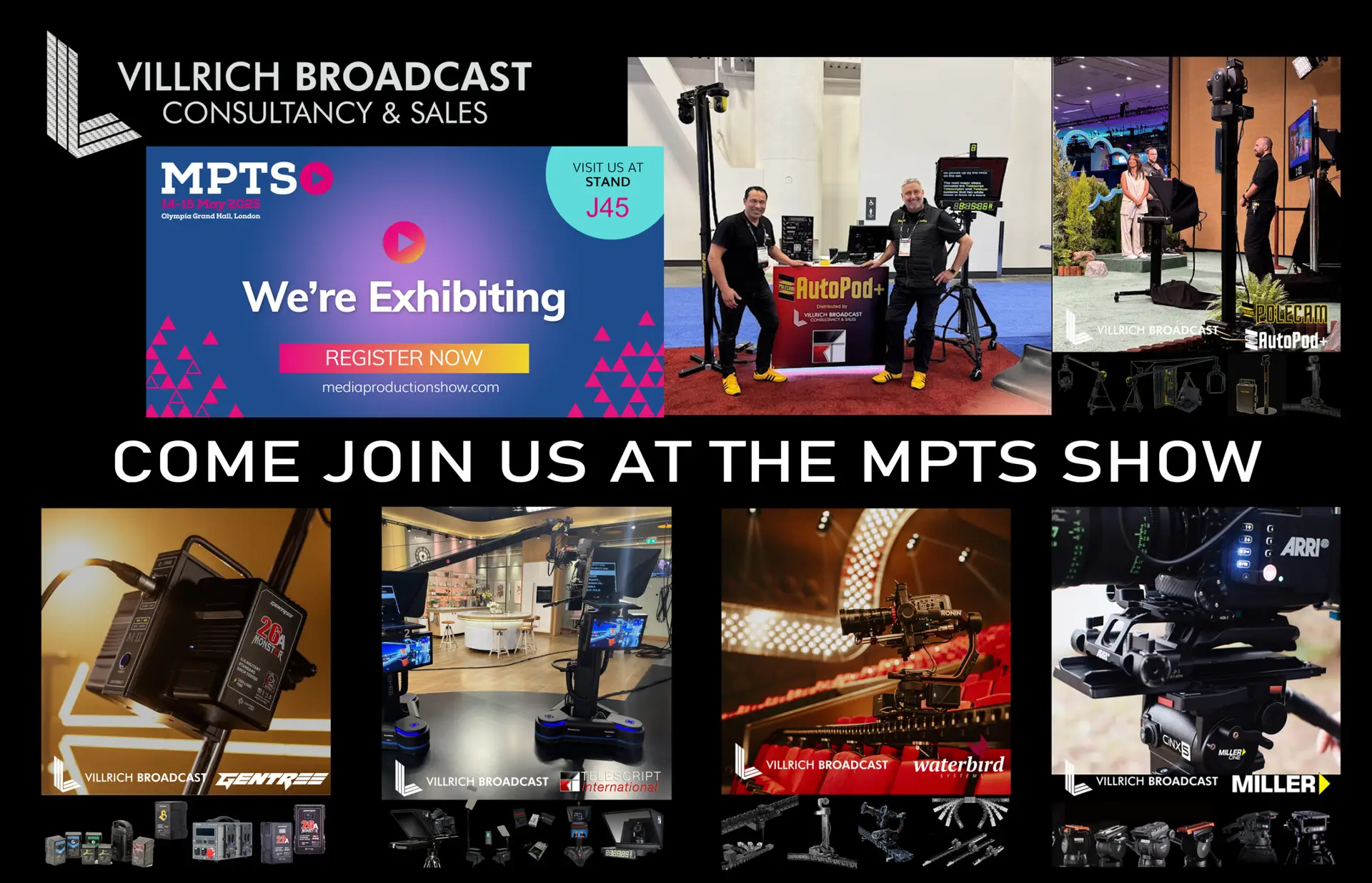 MPTS SHOW 2025 | LONDON | OLYMPIA GRAND HALL | STAND J45