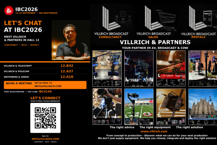 IBC SHOW 2026 | AMSTERDAM | RAI | STAND 12.A37