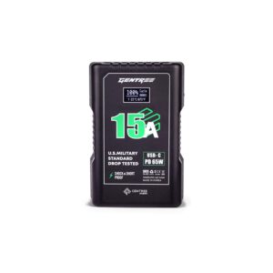 Gentree G-B100/290W 15AD OLED V-Mount Battery