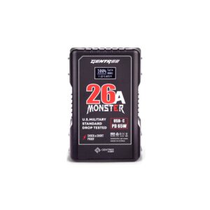 Gentree G-B100/390W 26AD MONSTER OLED V-Mount Battery
