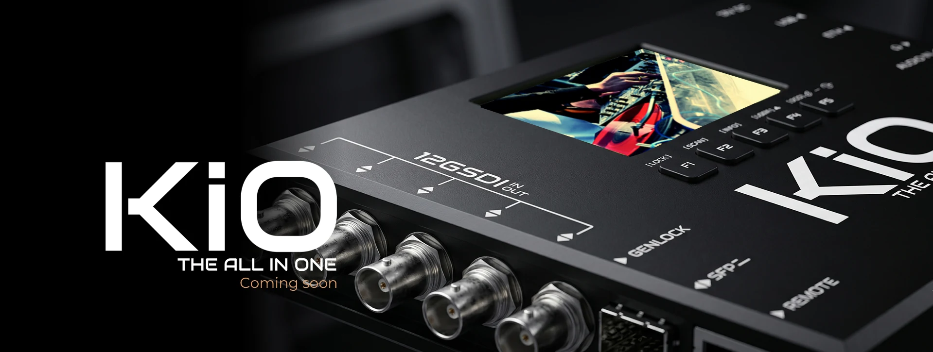 Craltech KiO portable 12G-SDI video workstation
